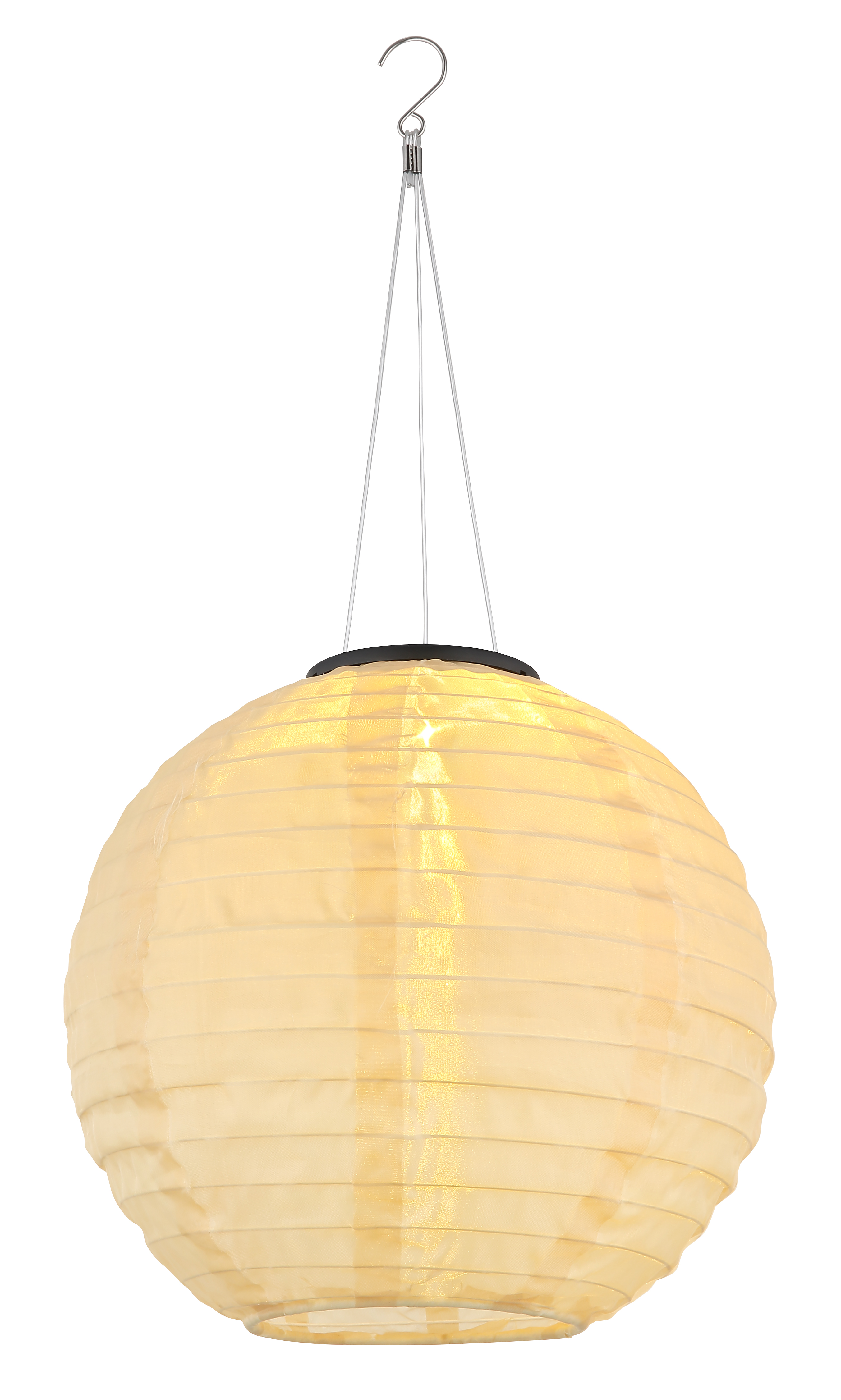 Globo Lighting Solar függő napelemes lámpa 1x0.5 W homok 339700S