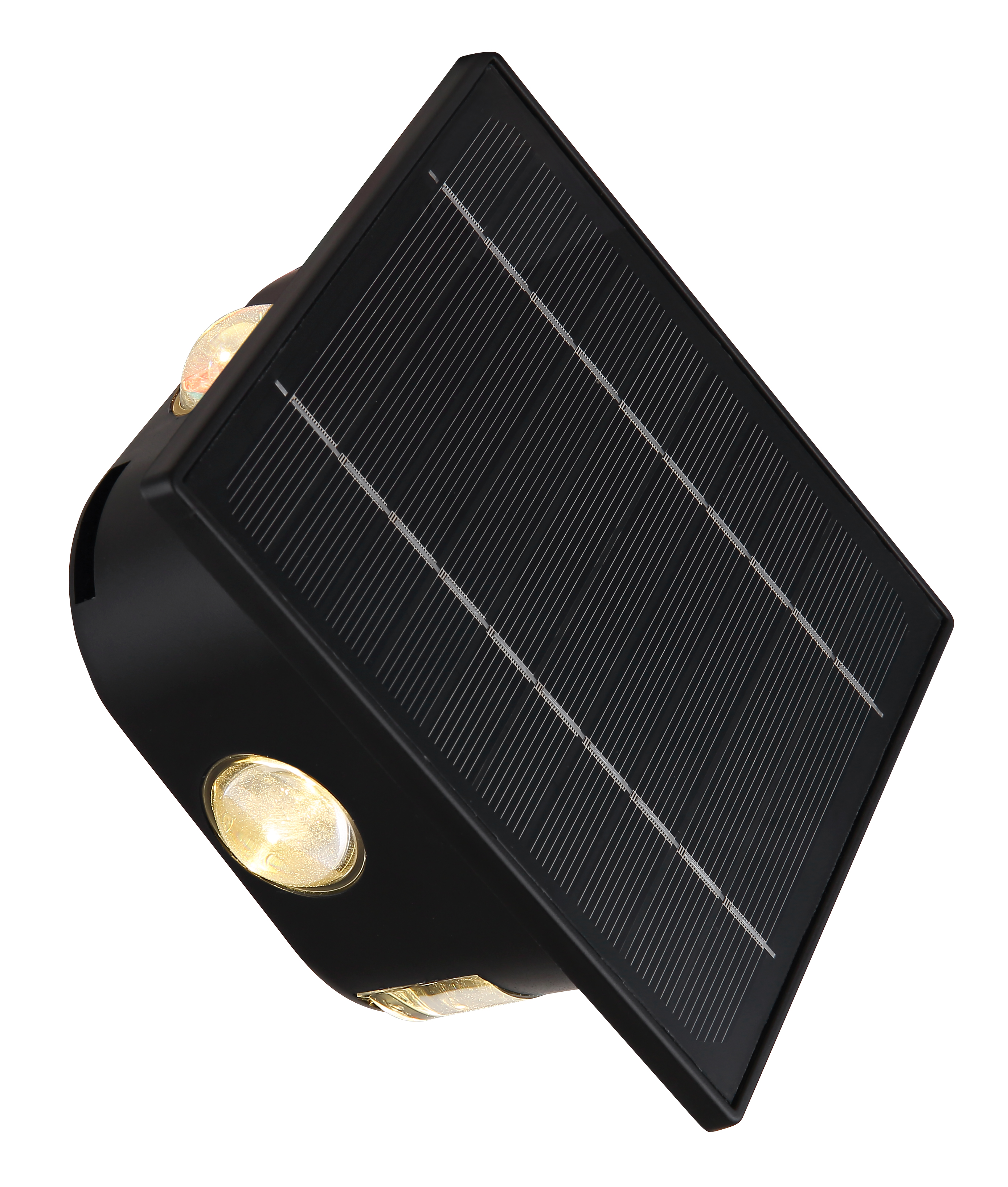 Globo Lighting Solar oldalfali lámpa 1x0.5 W fekete 36494