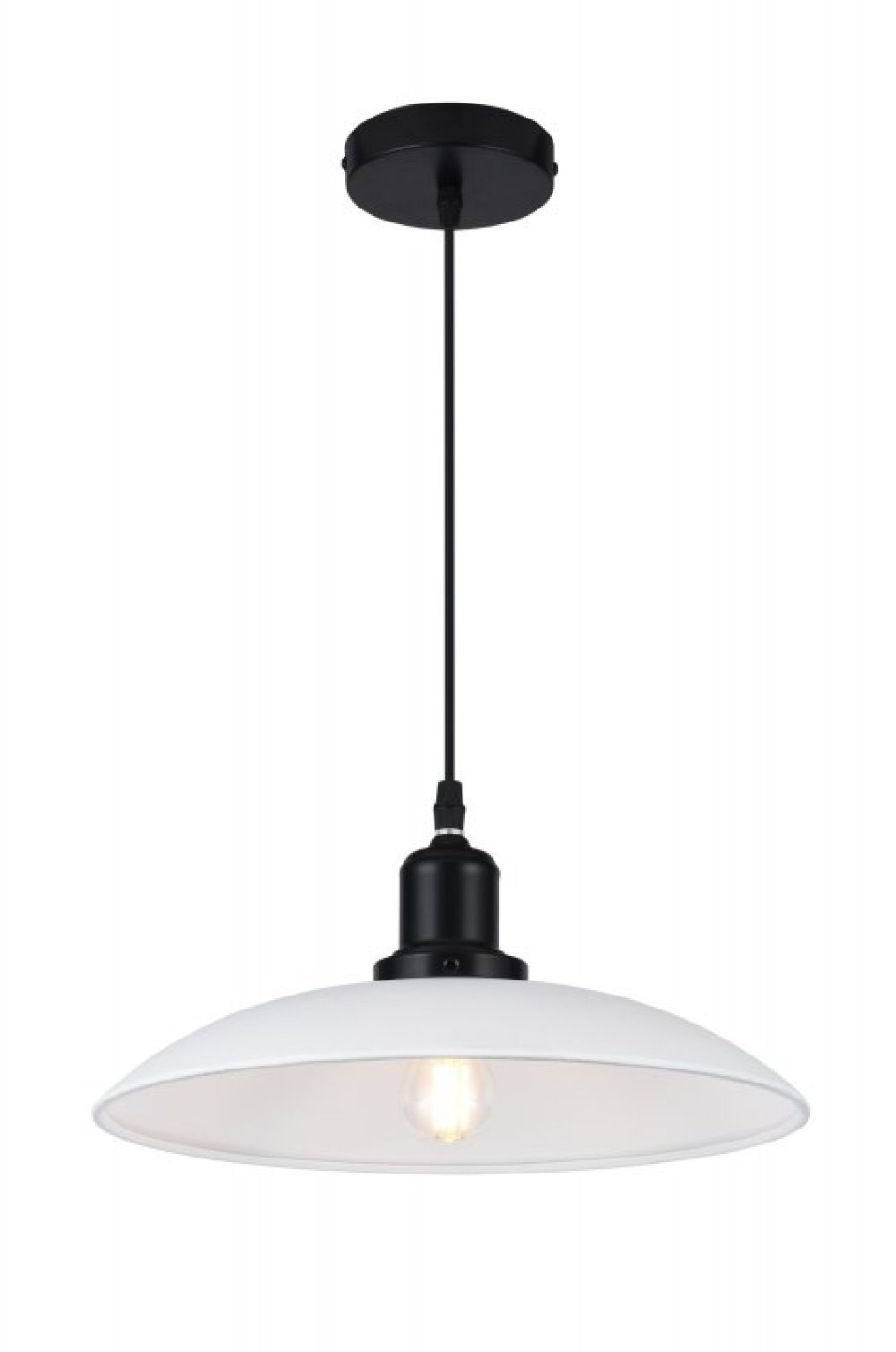 GTV Horizon függőlámpa 1x40 W fehér OS-HORI-00-DEC