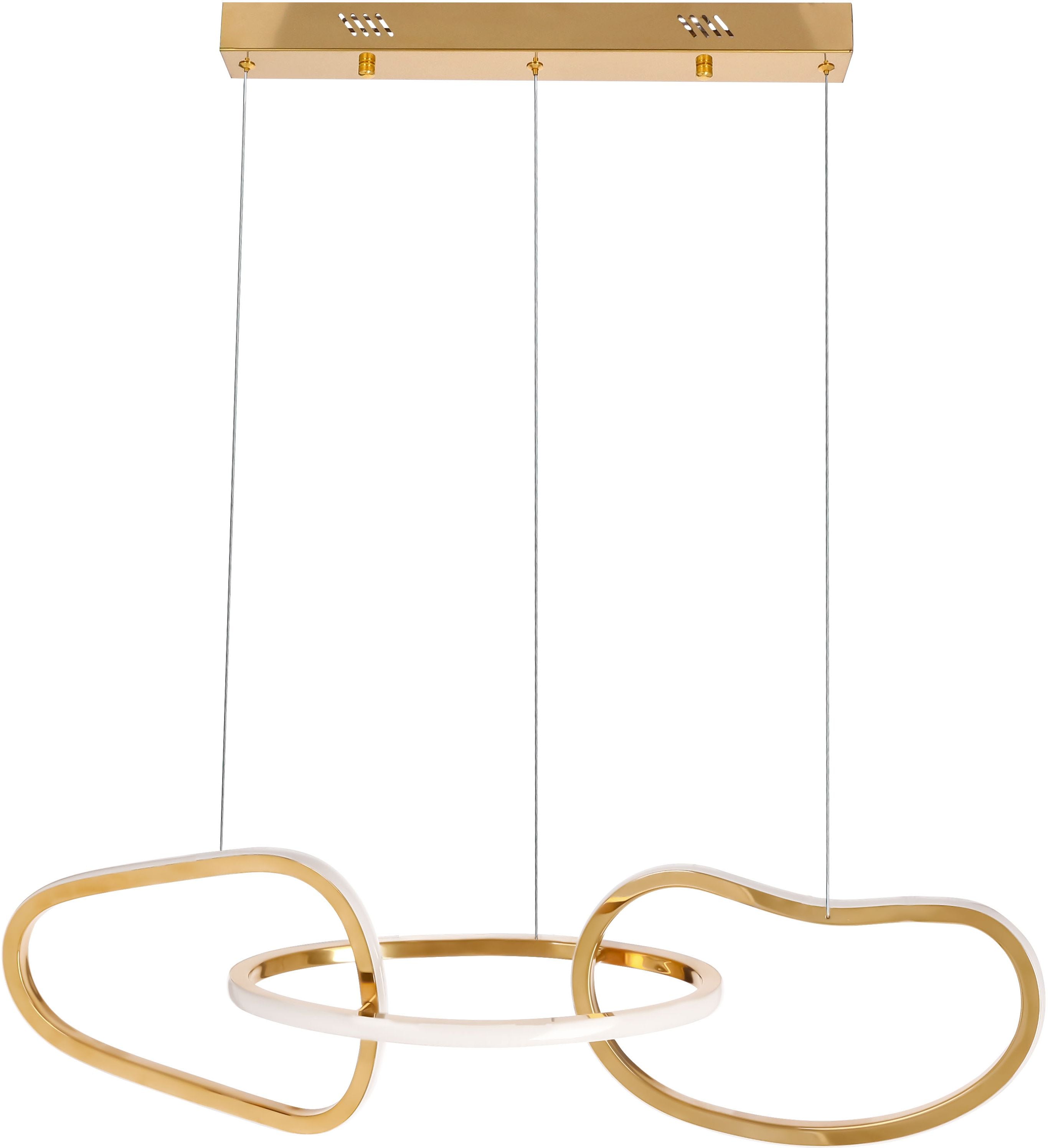Candellux Anneli függőlámpa 3x30 W arany 33-35639