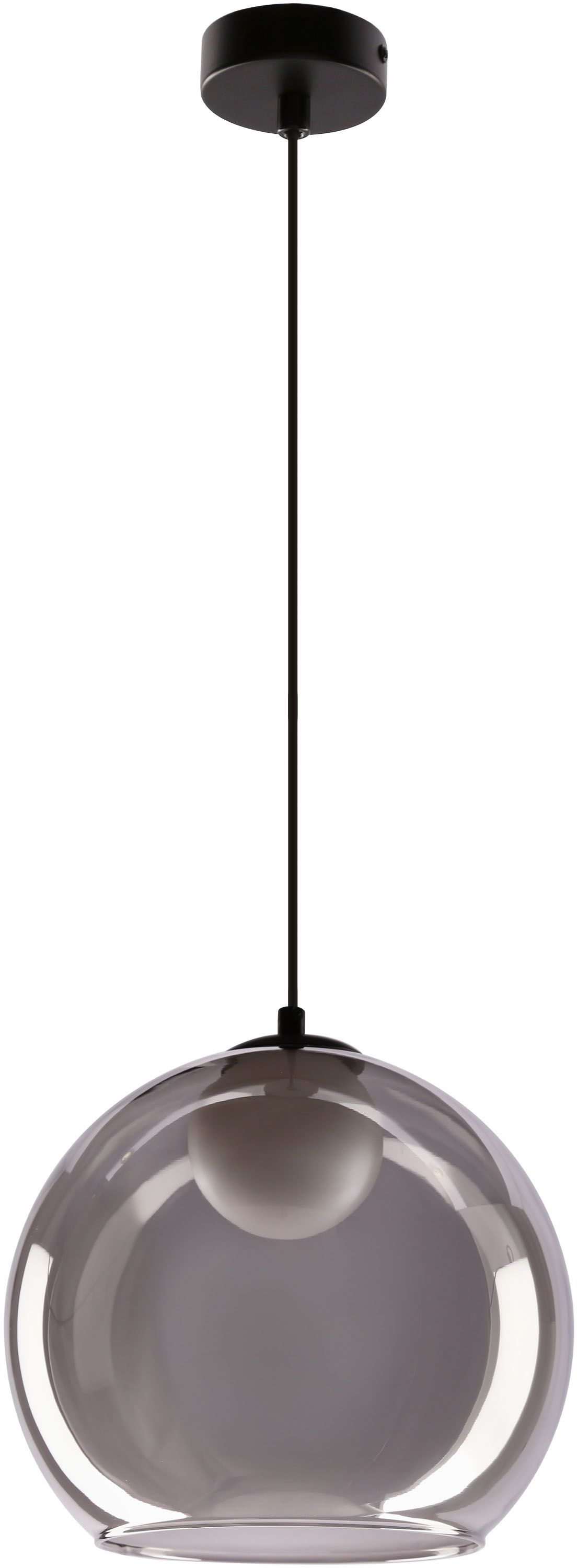 Candellux Brin függőlámpa 1x15 W fekete-füst színű 31-38333