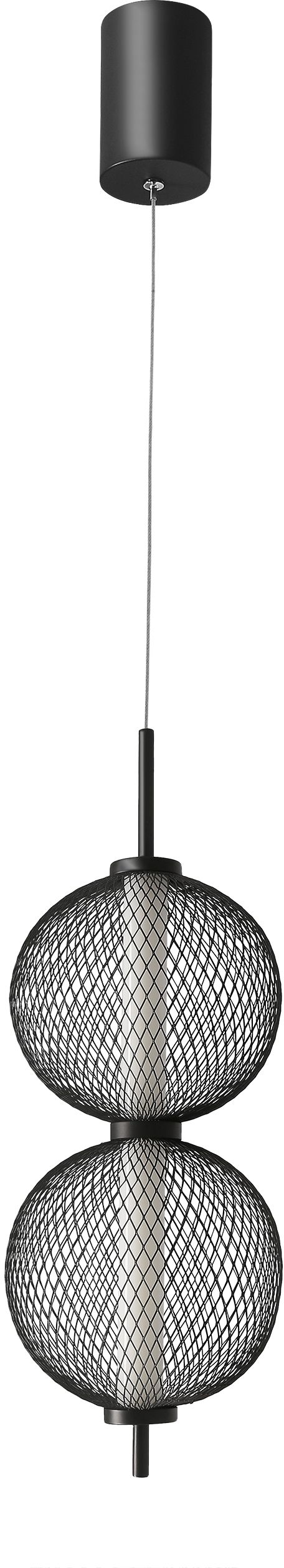 Candellux Puma függőlámpa 1x10 W fekete 32-35356