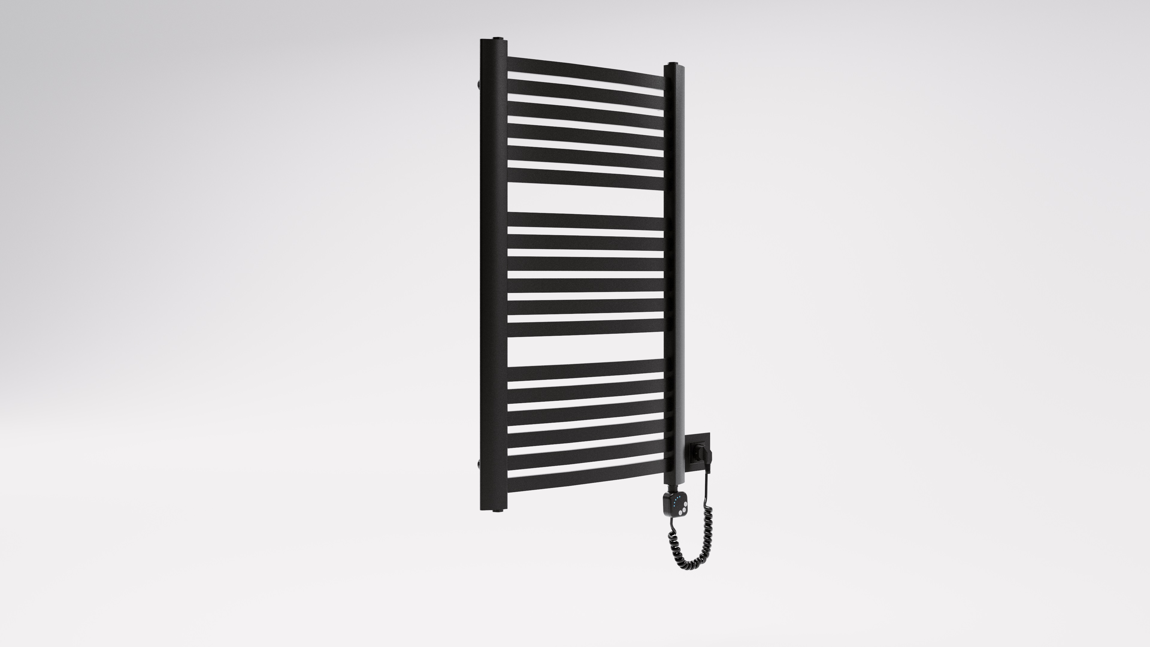 Luxrad Kastor Elektro elektromos fűtés 94.5x48 cm fekete KAST945480S040ERG