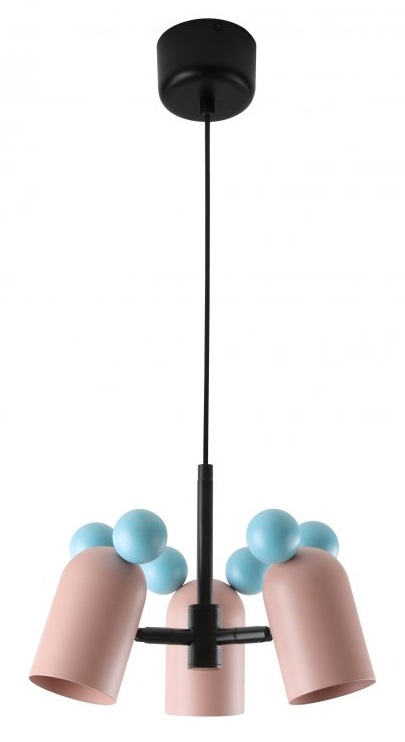 GTV Mouse függőlámpa 3x25 W rózsaszín OS-MOUS-20-DEC