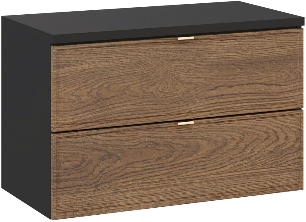 Készlet szekrény Comad Talia Casella TALIA CASELLA 82-80-46-2S, szekrény feletti pult Comad Talia Casella BLACK 89-80-46 L