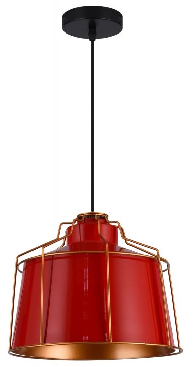 GTV Goa függőlámpa 1x40 W piros OS-GOA-20-DEC