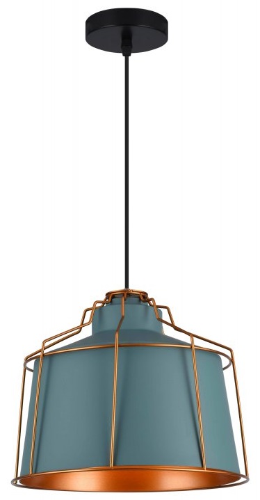 GTV Goa függőlámpa 1x40 W kék OS-GOA-25-DEC