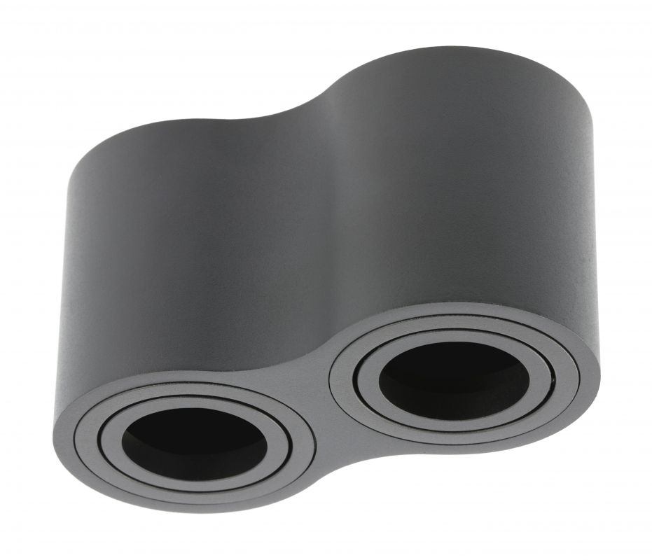 GTV Aveiro mennyezeti lámpa 2x20 W fekete OS-AVB80160OK2-00