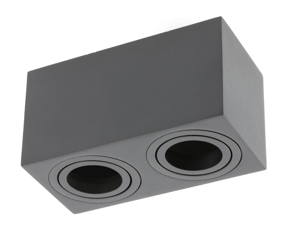 GTV Aveiro mennyezeti lámpa 2x20 W fekete OS-AVB80160KW2-00