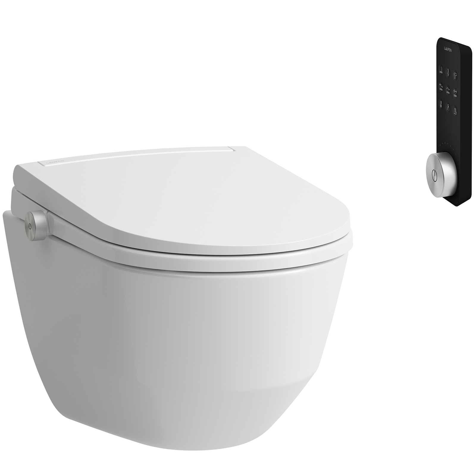 Laufen Cleanet Pro bidé vezérlőgombbal függő perem nélkül fehér H600890000S002