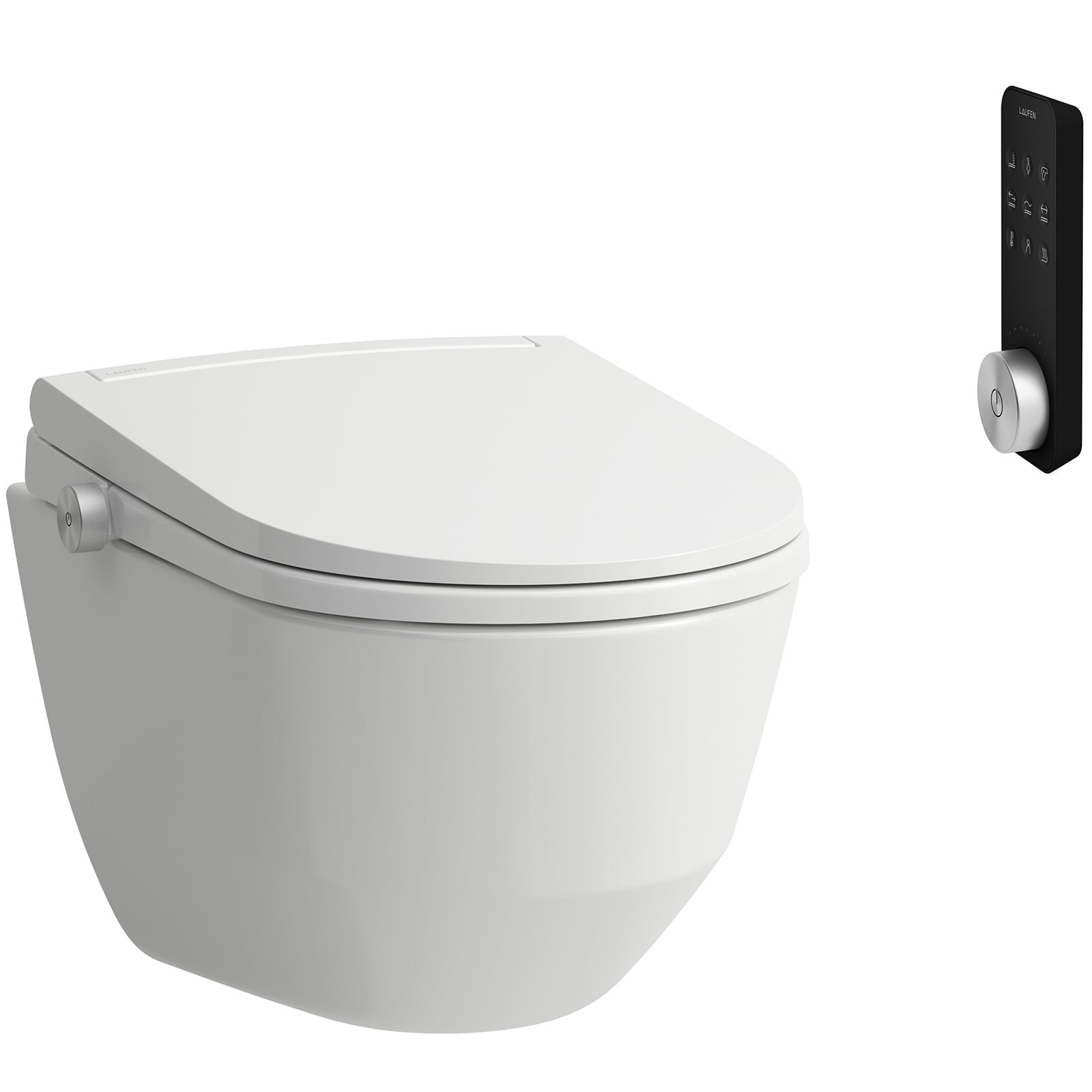 Laufen Cleanet Pro bidé vezérlőgombbal függő perem nélkül fehér H600890000S002