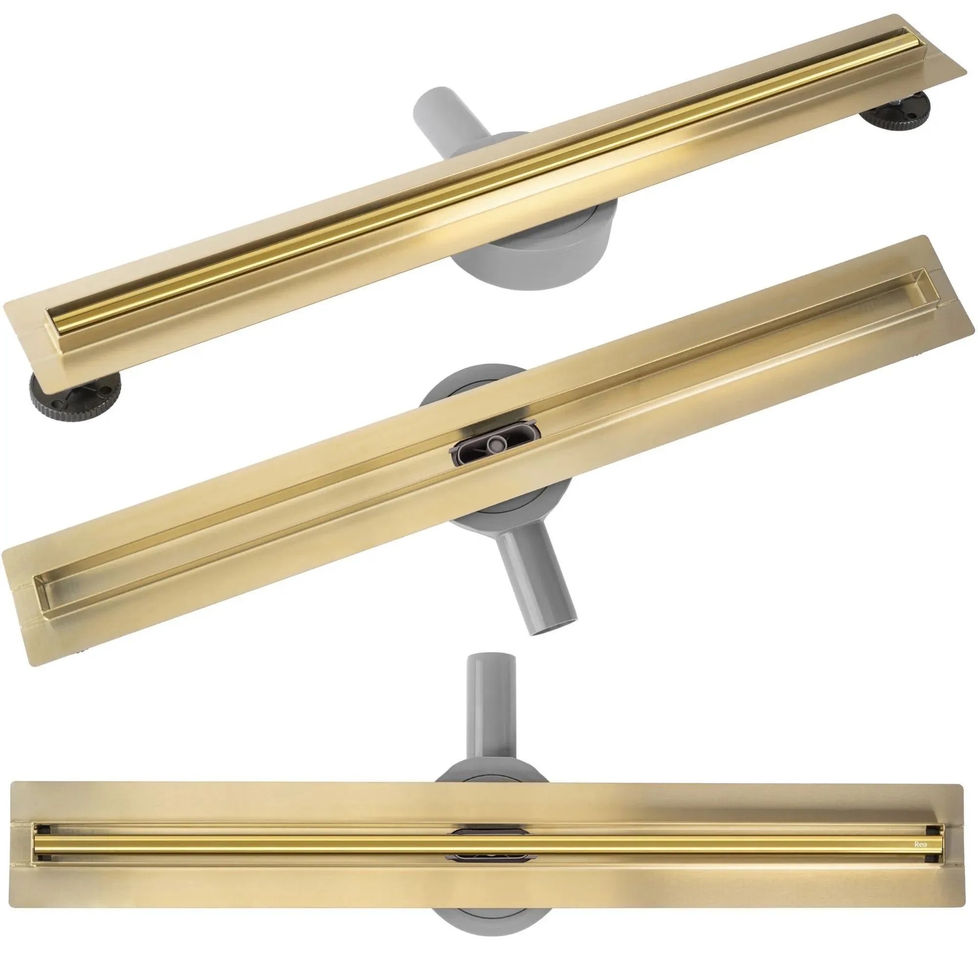 Rea Neox Slim Pro lineáris lefolyó 60 cm arany REA-G2717