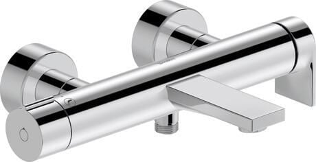 Duravit Tulum kád és zuhany csaptelep fali króm TU5230000010