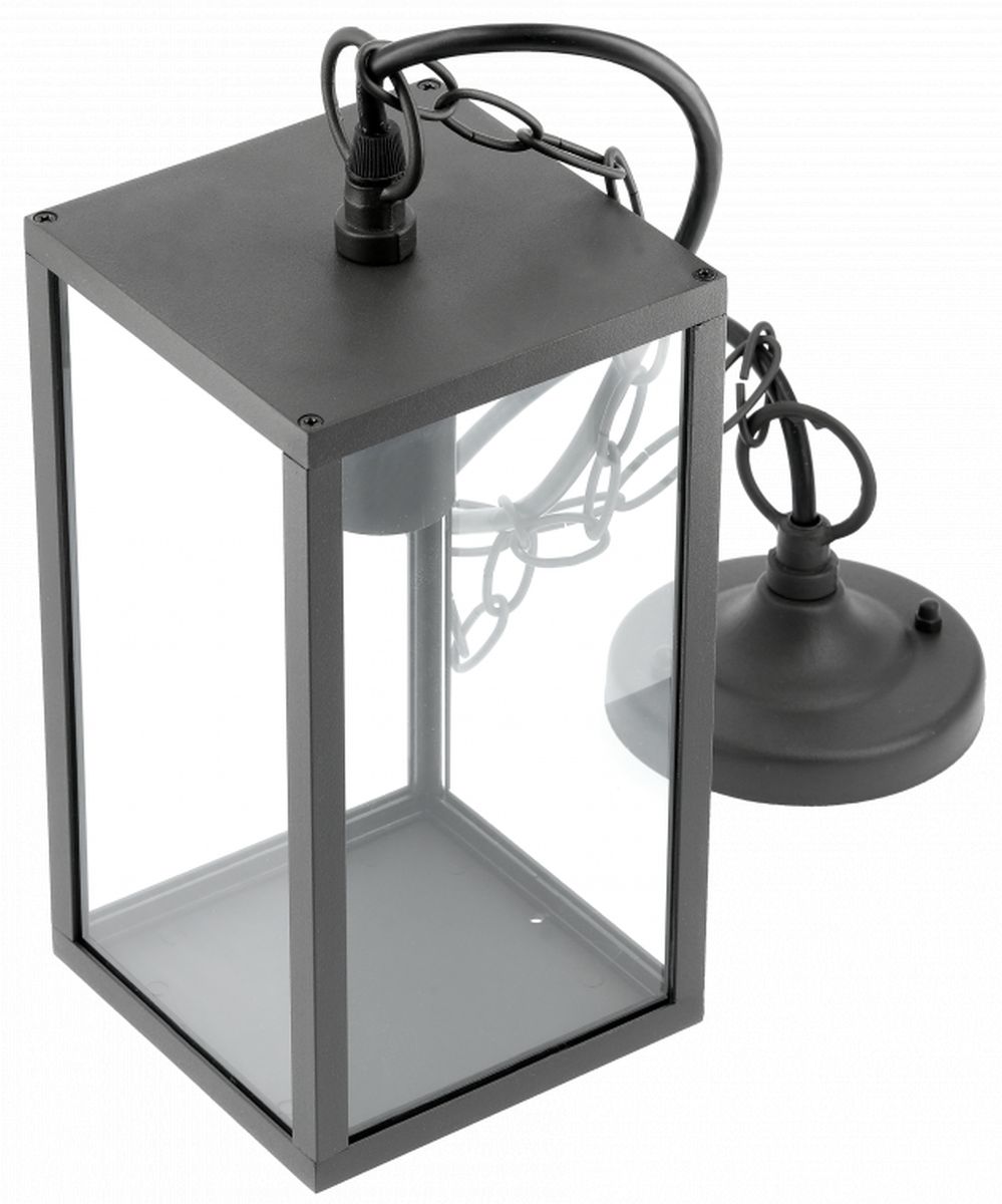 GTV Ventana-H kültéri függőlámpa 1x20 W fekete OS-VENTANAH-00