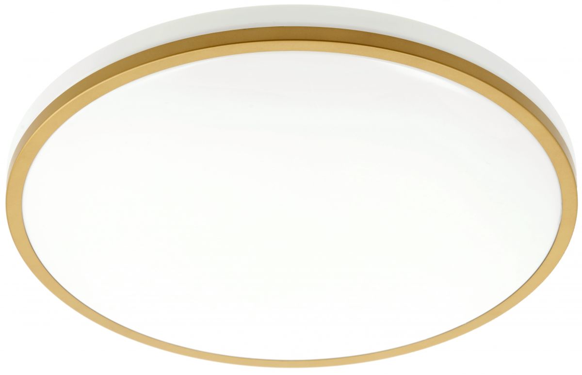 GTV Tula mennyezet 1x24 W fehér-arany LD-TUL24W-NW-40