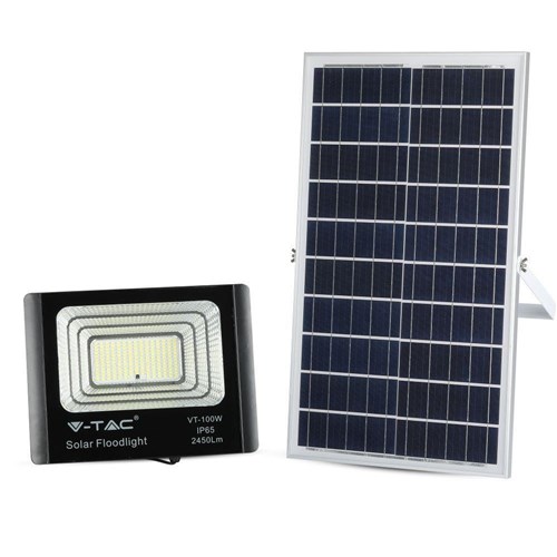 V-TAC függő napelemes lámpa 1x40 W fekete 8577