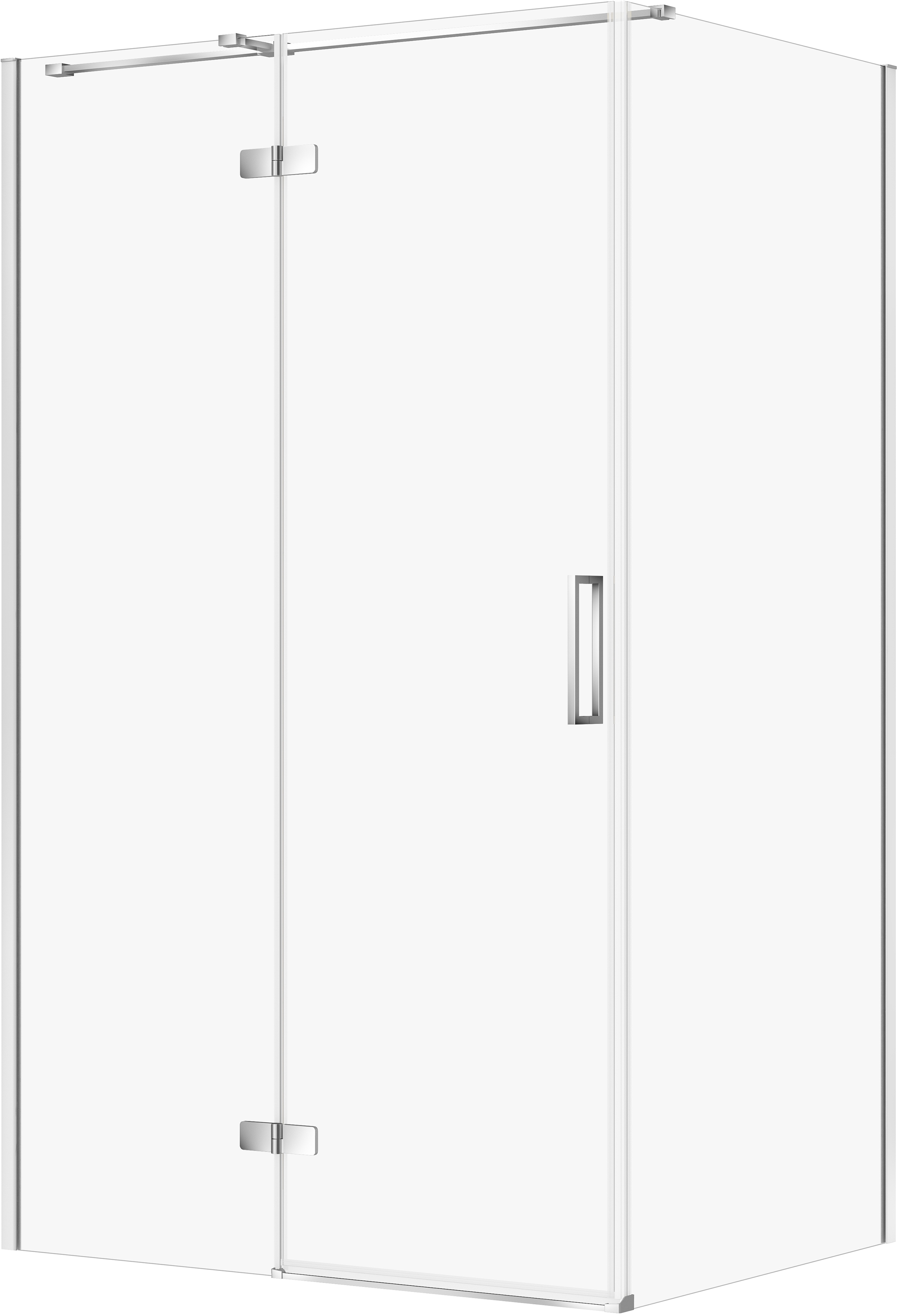 Cersanit City zuhanykabin 120x90 cm négyszögletes króm fényes/átlátszó üveg S584-089