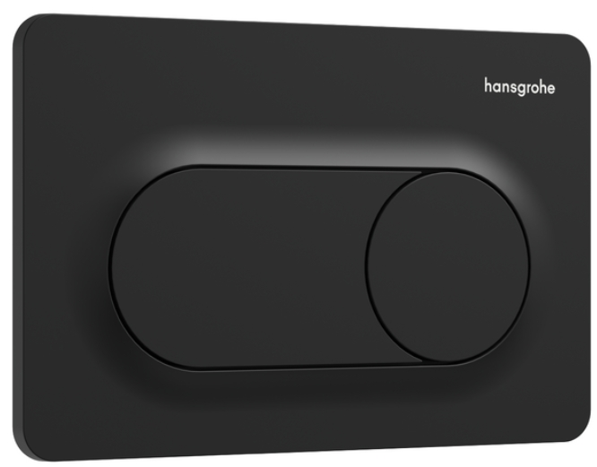 Hansgrohe iFrame Original S öblítő gomb WC-hez fekete 66002670