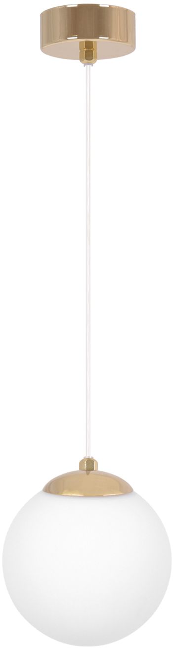 Kaja Lumia függőlámpa 1x10 W fehér-arany K-5400