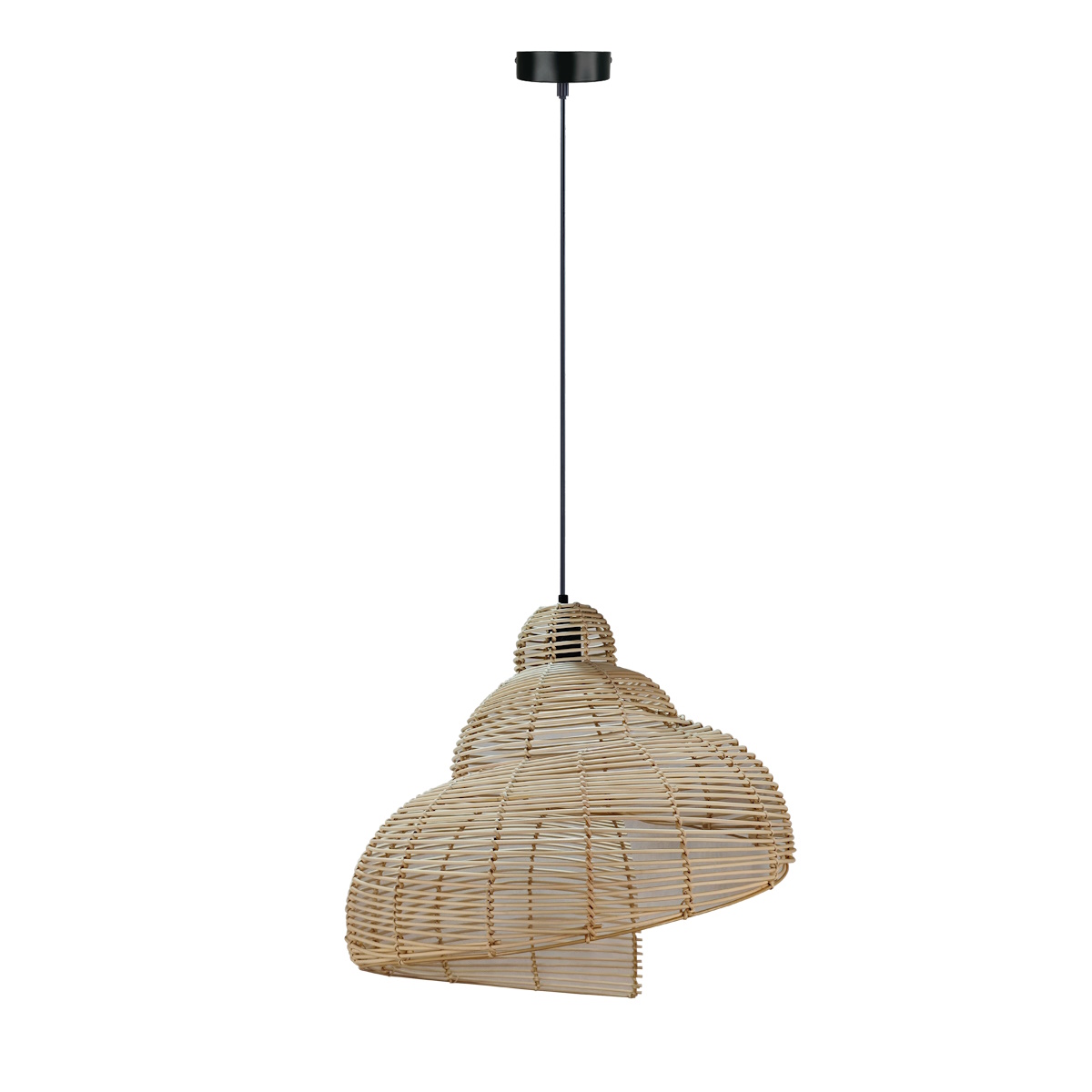 Light Prestige Shella függőlámpa 1x15 W rattan LP-1806/1P 60cm