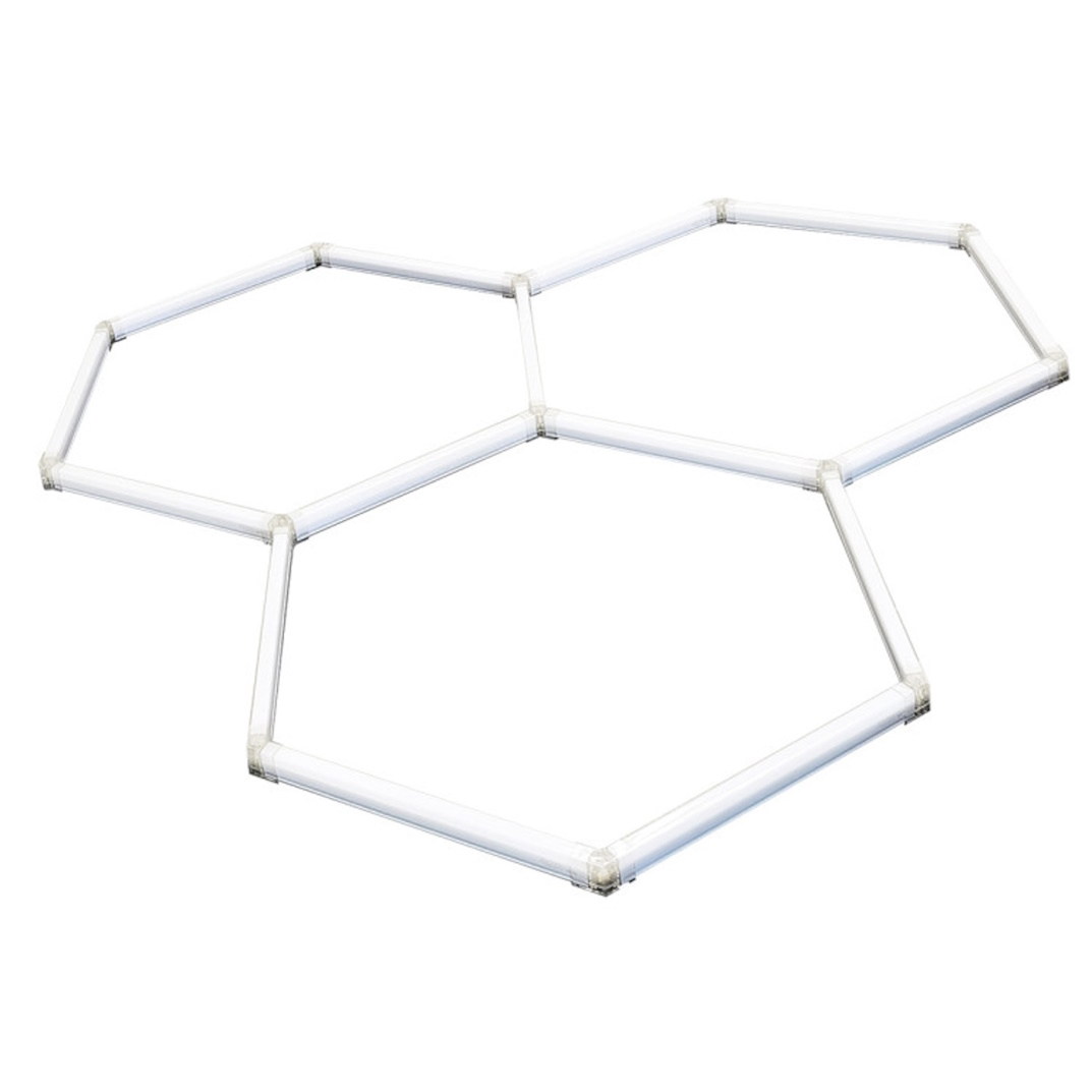 Light Prestige Geometric New led mennyezeti lámpa x4 W fehér LP-0209/3C 4K