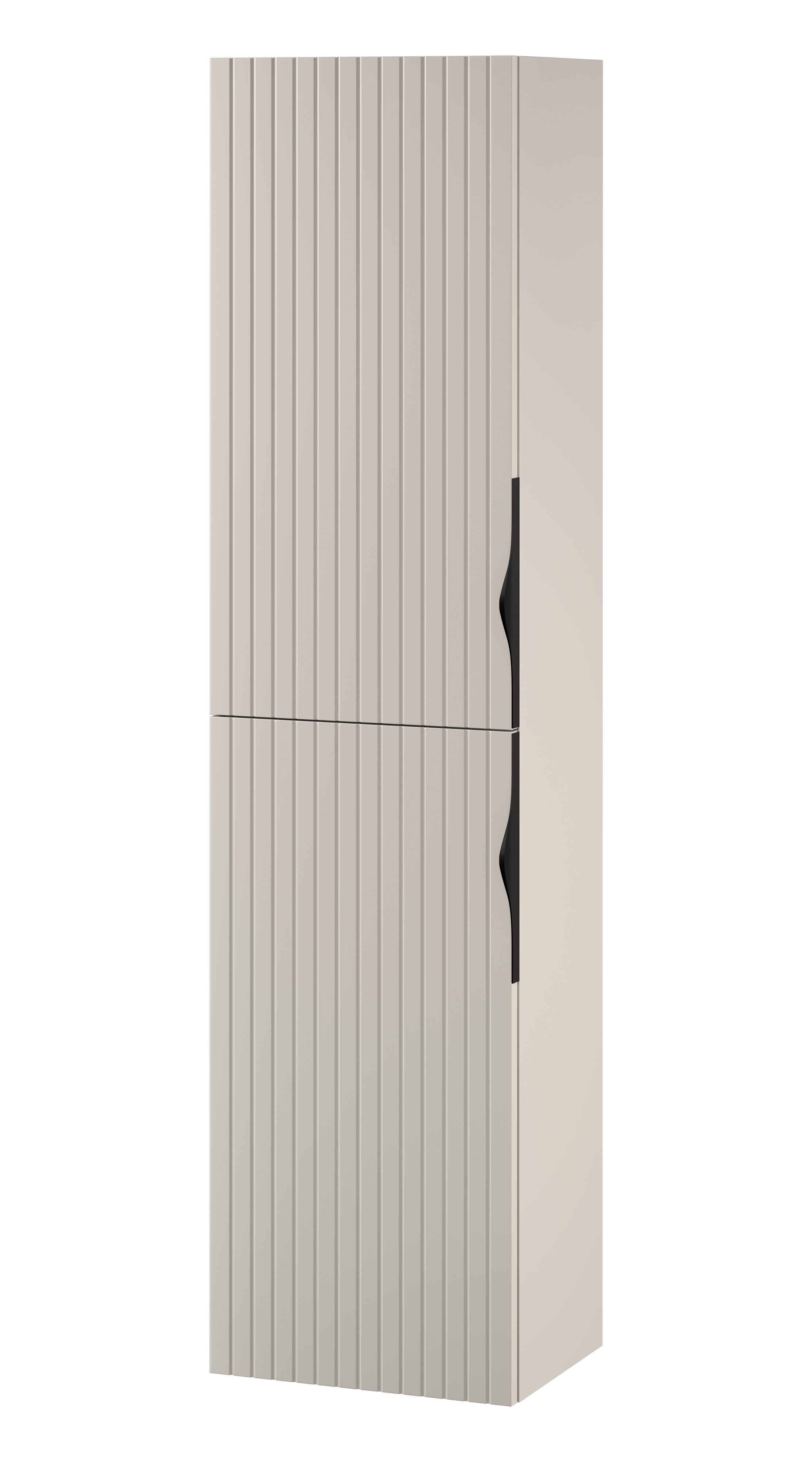 Cersanit Tirso szekrény 40x30x160 cm oldalra akasztható cappucino-bézs S1015-006