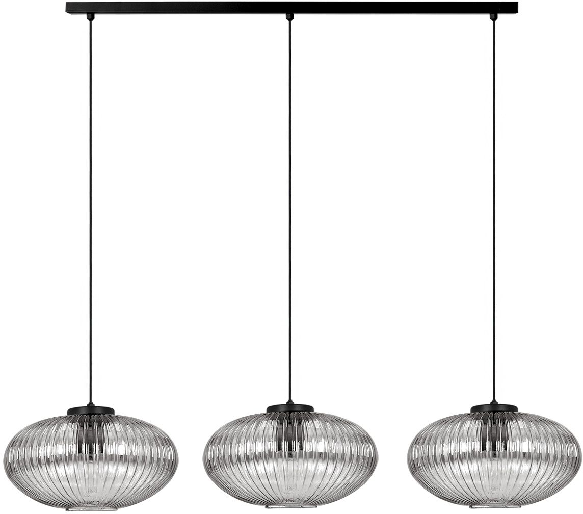 Kaja Arco függőlámpa 3x15 W fekete-grafit K-5678