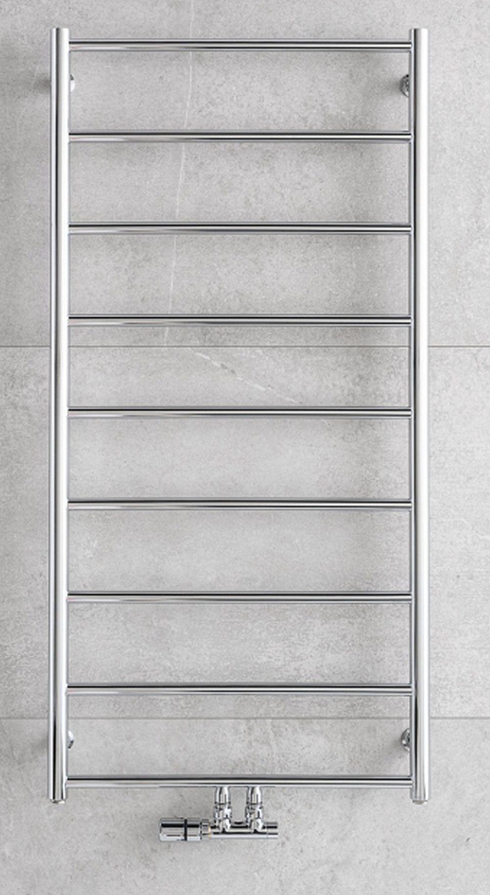 P.M.H. Nex1 fürdőszoba radiátor íves 121x60 cm NS4B-M