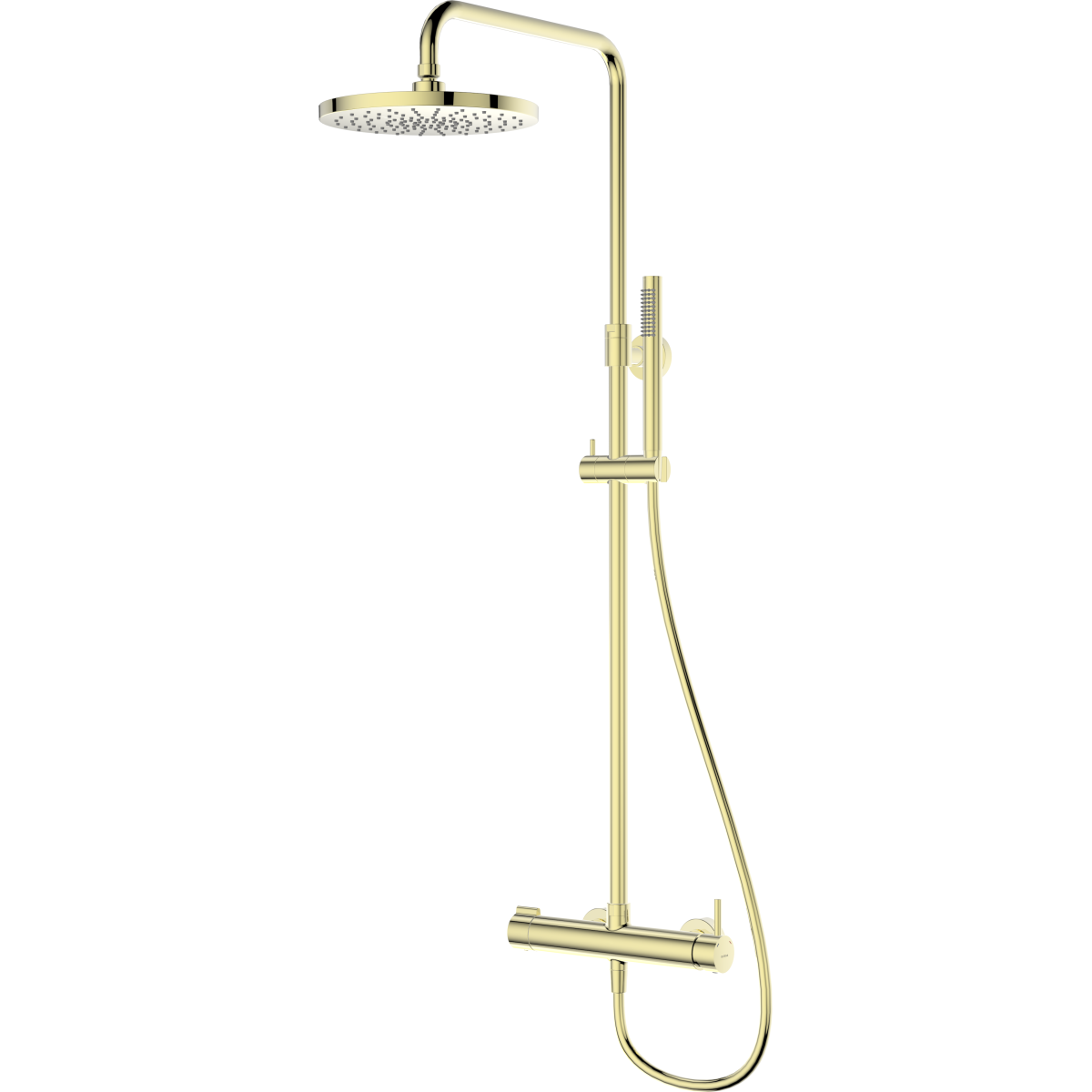 Oltens Molle zuhany készlet fal trópusi zuhany opcióval arany fényes 36504800