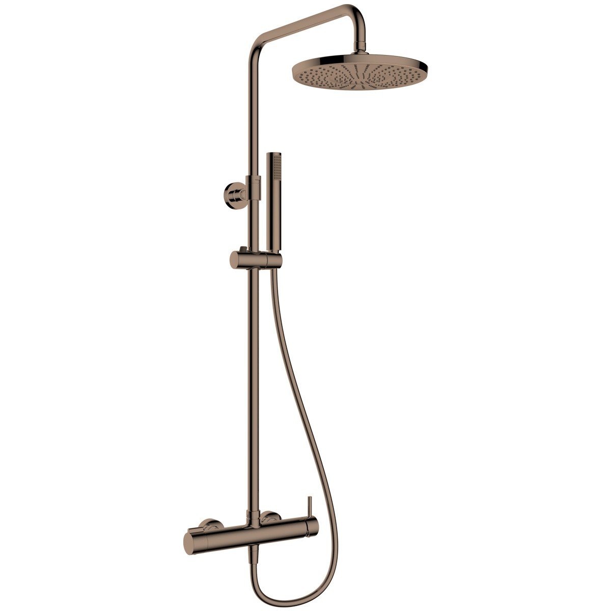 Oltens Molle zuhany készlet fal trópusi zuhany opcióval réz csiszolt 36504610