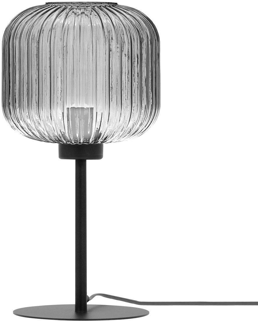 Kaja Campo asztali lámpa 1x15 W fekete-grafit K-5666