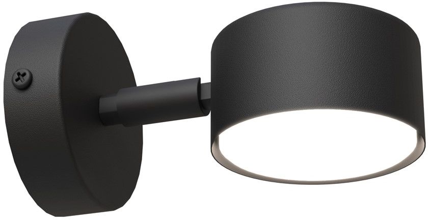 Emibig Sora oldalfali lámpa 1x12 W fekete 1440/K1