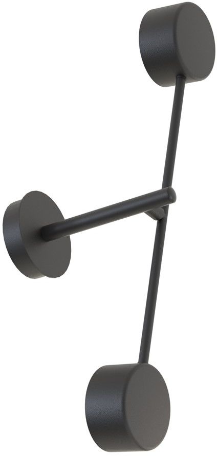 Emibig Natsu oldalfali lámpa 2x12 W fekete 1444/K2