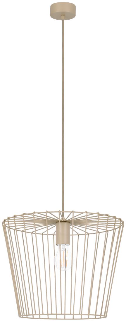 Kaja Livia függőlámpa 1x15 W bézs K-5815