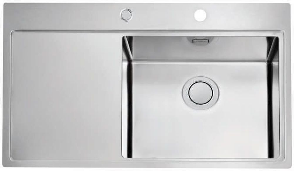 Alveus Pure acél mosogató 86x52.5 cm acél 1149518