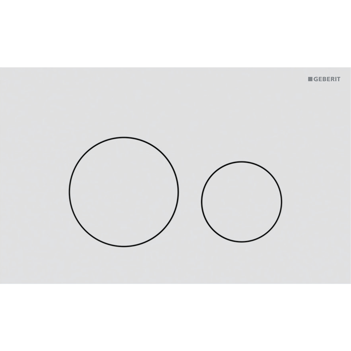 Geberit Sigma40 öblítő gomb WC-hez fehér 115.628.JT.1