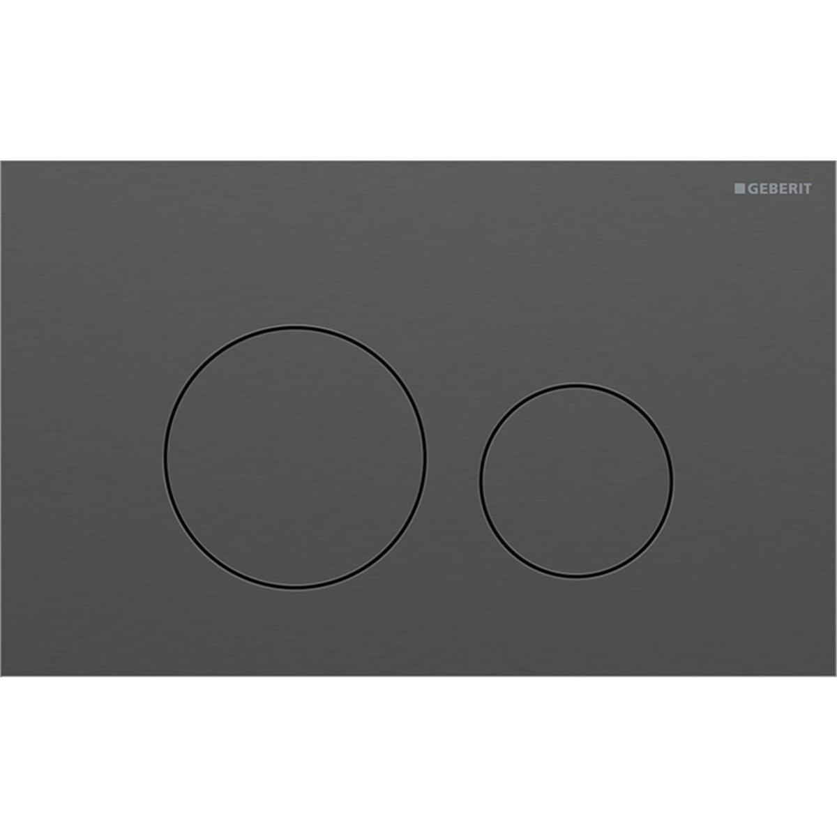 Geberit Sigma40 öblítő gomb WC-hez fekete 115.628.QD.1