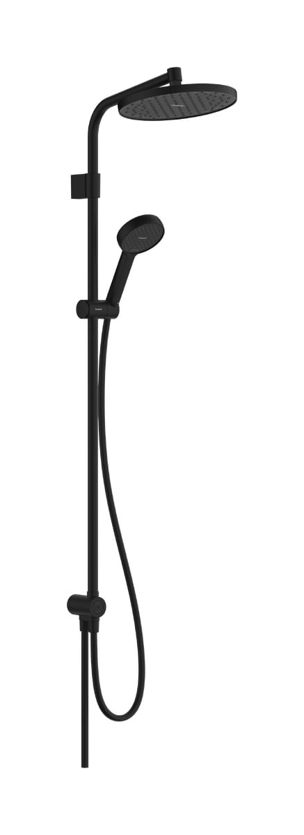 Hansgrohe Activera S zuhany készlet fal trópusi zuhany opcióval fekete 28074670