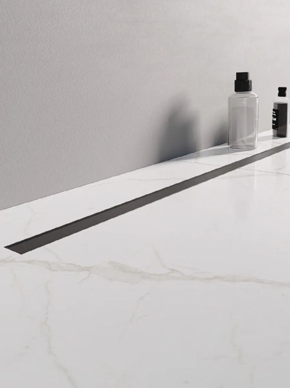 New Trendy Visio Slim Black lineáris lefolyó 100 cm fekete OL-0080