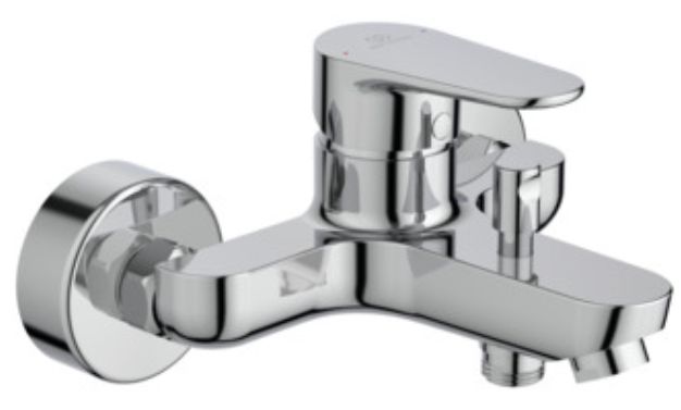 Ideal Standard Cerafine kád és zuhany csaptelep fali króm BC500AA