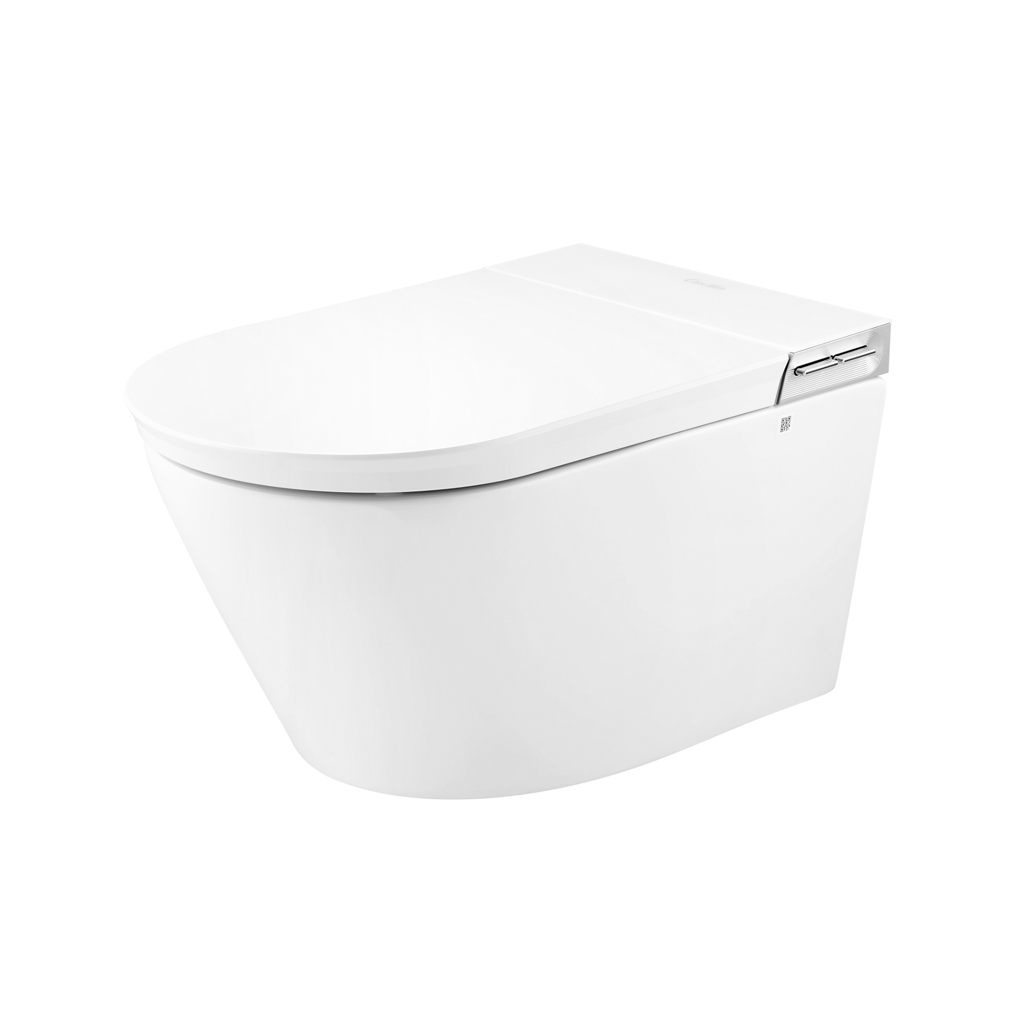 Clean Wave Breeze bidéfunkciós wc függő perem nélkül mély öblítéssel fehér CWB700