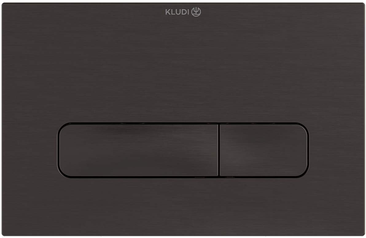 Kludi Unifix öblítő gomb WC-hez fekete 30PP01N2