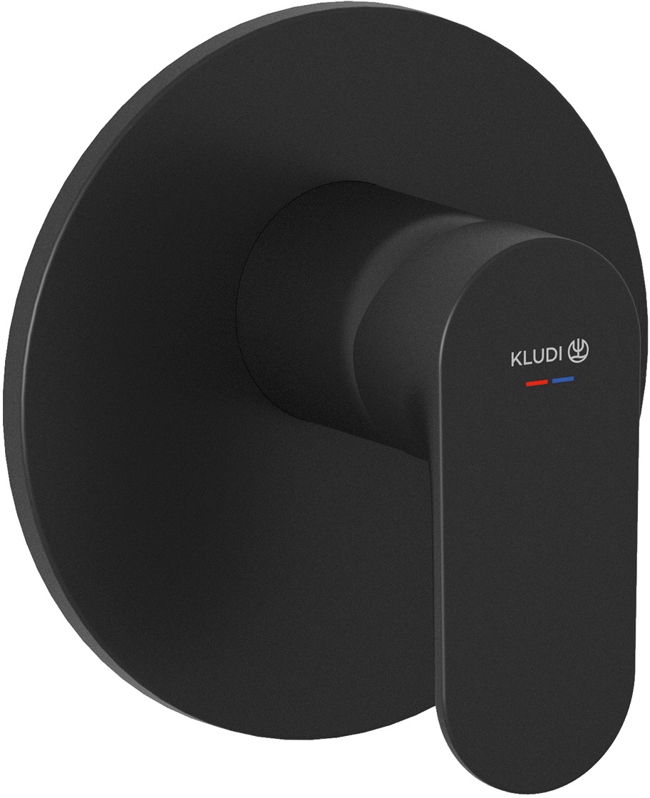 Kludi X1 zuhanycsaptelep süllyesztett fekete 327553975