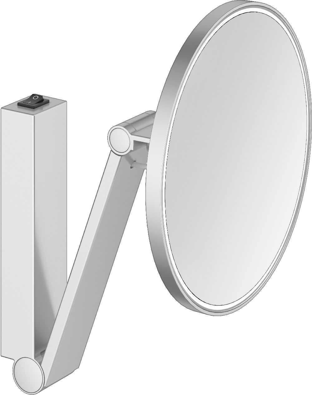 Keuco Cosmetic mirrors kozmetikai tükör 21.2x31.8 cm kerek világítással 17612179004
