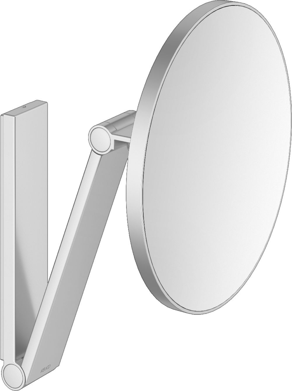 Keuco Cosmetic mirrors kozmetikai tükör 21.2x31.4 cm kerek világítással 17612210000