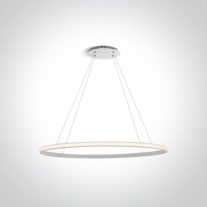One Light Charma függőlámpa 1x25 W fehér 63046/W