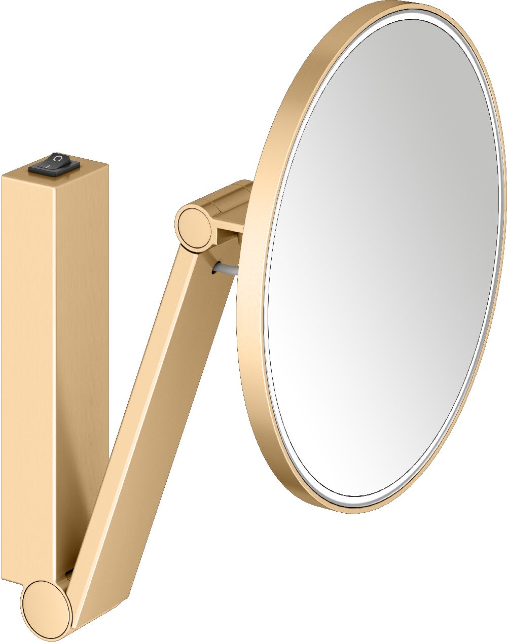 Keuco Cosmetic mirrors kozmetikai tükör 21.2x31.8 cm kerek világítással 17612259004