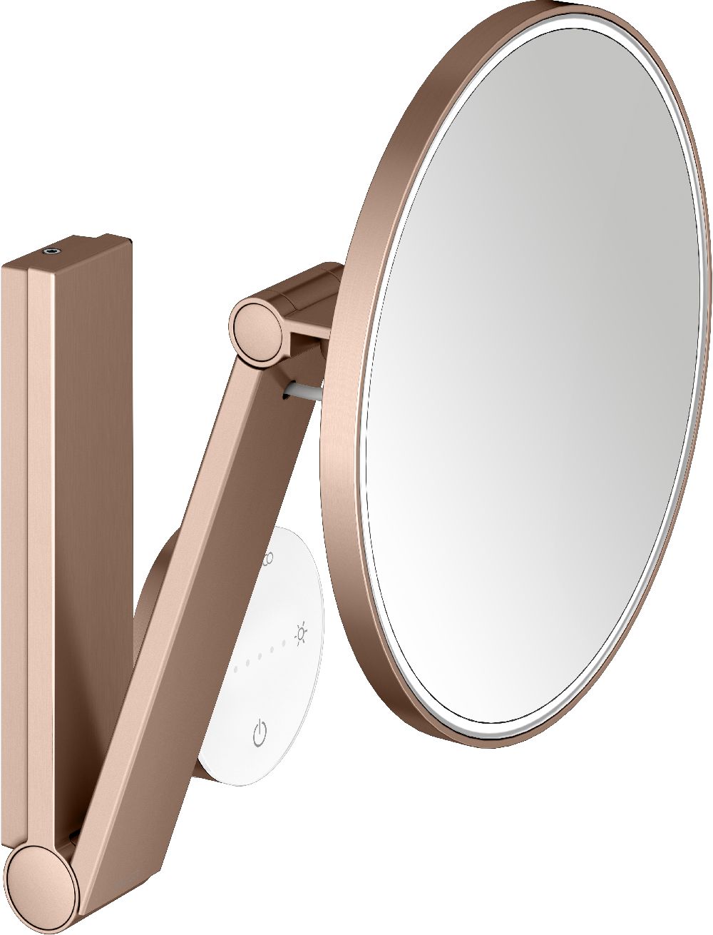 Keuco Cosmetic mirrors kozmetikai tükör 21.2x31.8 cm kerek világítással 17612299002