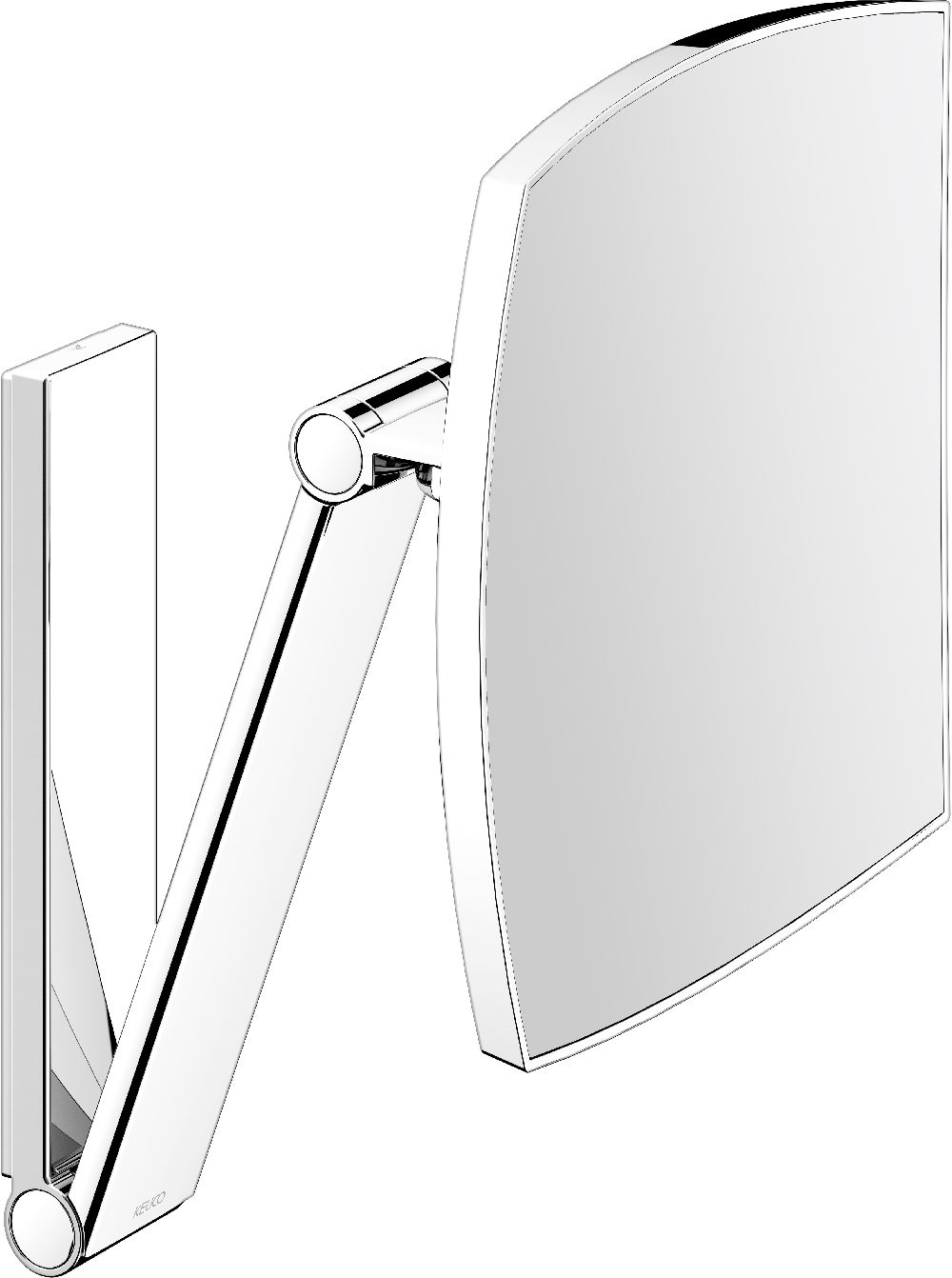 Keuco Cosmetic mirrors kozmetikai tükör 20x30.8 cm téglalap alakú króm 17613130000