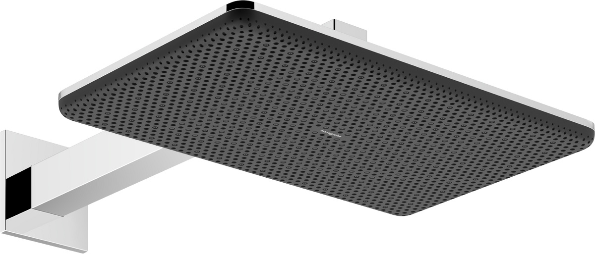 Hansgrohe Raindance Alive Q fejzuhany karral 34.3x21.4 cm négyszögletes króm 24551000